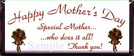 Mother's Day Candy Wrapper 4 sample